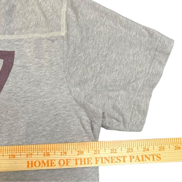 Polo Jeans Company Sporty Gray + Maroon Graphic T Shirt RL-67 Size Large - Picture 3 of 5